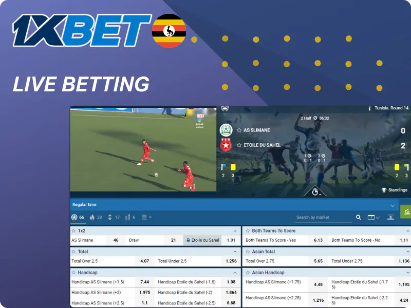 1xBet Online Live Betting