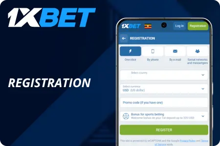 1xbet Uganda registration