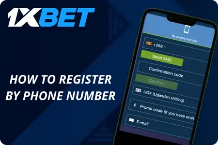 1xBet registration by phone number